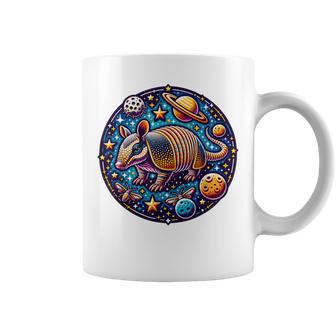 Cool Armadillo And Cute Space Armadillos Coffee Mug - Thegiftio UK