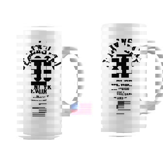 Cooltaten Island New York City Illustration Fashiontyle 長袖tシャツ コーヒーマグ - Kawaiitshirt