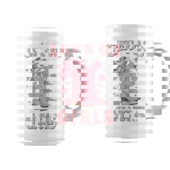 Country Girls Rodeo Woman Pink Cowgirl Lets Go Girls Coffee Mug | Mazezy