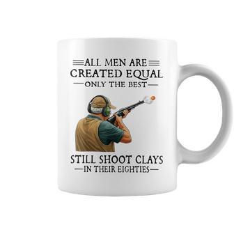 Are Created Equal Still Shoot Clays In Their Eighties Coffee Mug - Thegiftio UK