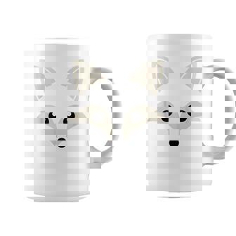 Cute Fox Face Awesome Halloween Costume Coffee Mug | Seseable UK