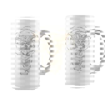 Cute Headphones Cat Y2k Silly Grunge Graphic Coffee Mug - Thegiftio