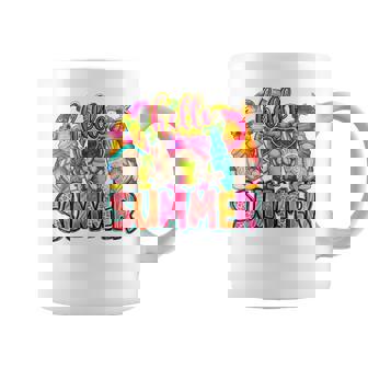 Cute Hello Summer Gnomes Beach Gnomes Coffee Mug - Thegiftio