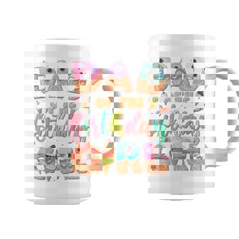 Dad Of The Birthday Ice Cream Family Matching Party Coffee Mug | Seseable CA