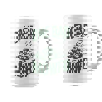 Dad Lawn Mowing One Bad Mowfo Mower Dad Gardening Coffee Mug - Thegiftio