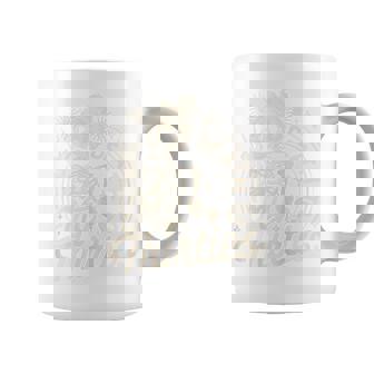 Death To My Thirties 40Th Birthday Skeleton Messy Bun Coffee Mug - Monsterry