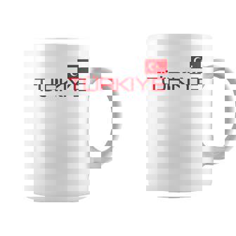 Deportiva Turquía Bandera Turquía Taza de café - Regaloses