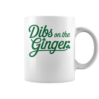 Dibs On The Ginger St Patrick's Day Coffee Mug | Seseable CA