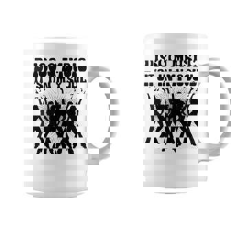 Disco Music It's In Myoul ヴィンテージ 70年代 ダンシング レトロダンス コーヒーマグ - Kawaiitshirt