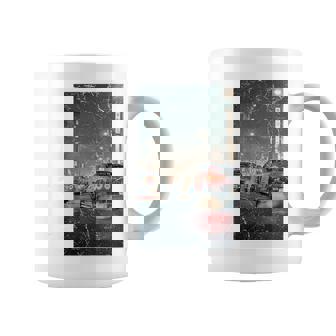 Distressintage Jdm Race Drift Cars Tokyotreet En La Parte Posterior Taza de café - Regaloses