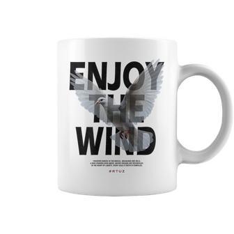 Dove Y2k Hip Hop Retro Vintage Back Print Streetwear Pigeon Coffee Mug | Mazezy