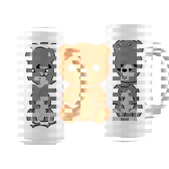 Drôle Bébé Ours Minimaliste Mignonimple Petit Nounours Tasse - Cadeauxyz