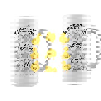 My Ducks Don't Even Know What A Rows Is Sarcastic Coffee Mug | Seseable FR