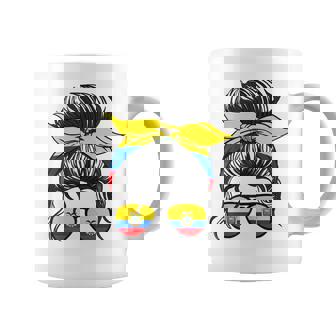 Ecuador Chica Bandera Ecuatoriana Niñas Es Taza de café - Regaloses