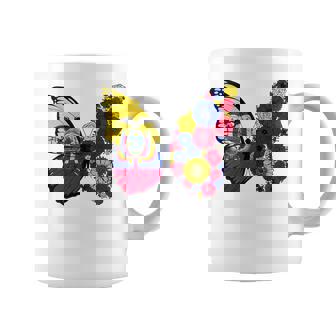 Ecuadorian Flag Pride Ecuador Roots Butterfly Girls Coffee Mug | Seseable CA