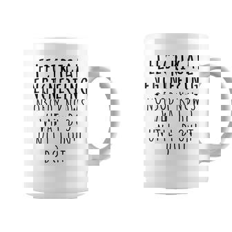 Electrical Engineering Tees Women's Electrical Engineer Modern Classic Casual Small Graduation T-Shirt Coffee Mug | Mazezy