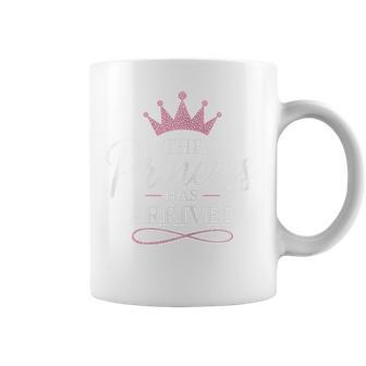 Elegant Crown Graphic The Princess Has Arrived Coffee Mug - Thegiftio UK