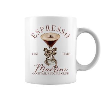 Espresso Martini Social Club Drinking Cocktail Coffee Mug | Seseable UK