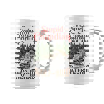 Estúpido Pájaro Lobo Canadiense Calentado Loon Hockey Meme Taza de café - Regaloses