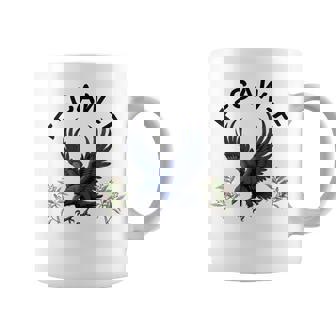 F-Caw-F Crow Black Crow Raven Bird Adult Humor Coffee Mug | Seseable FR