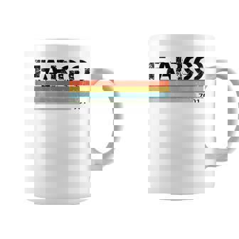 Fargo City レトロ ヴィンテージ ストライプ ギフトとお土産 コーヒーマグ - Kawaiitshirt