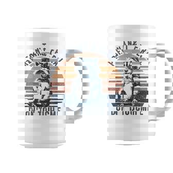 Feral And Pregnant Dont Touch Me Pregnancy Humor Coffee Mug | Seseable FR