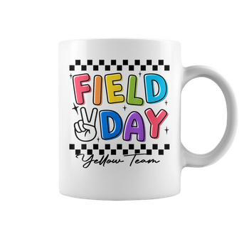 Field Day Yellow Team Game Competition Obstacle Course Fun Coffee Mug - Thegiftio UK