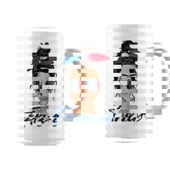 Fille Française Drapeau France Tasse - Cadeauxyz