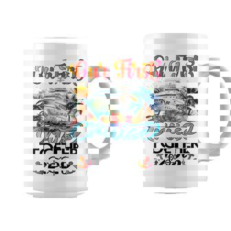 Our First Cruise 2025 Together Cute Matching Couples Cruise Coffee Mug - Seseable