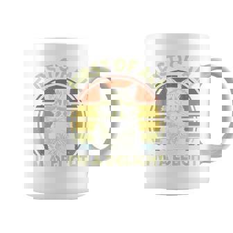 First Of All Im Delight Raccoon Feral Cute Trash Panda Coffee Mug | Mazezy