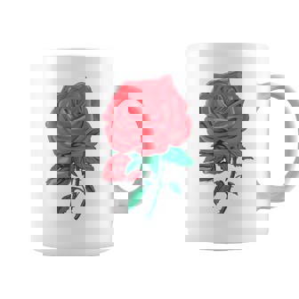 Fleur De Rose Rouge Nature Tasse - Cadeauxyz