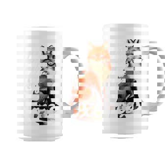 Fox Cute Just A Girl Who Loves Foxes Coffee Mug - Monsterry