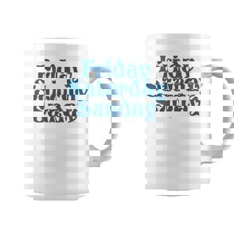 Fridayaturdayunday Moodibe Weekend Relax Day Off コーヒーマグ - Kawaiitshirt