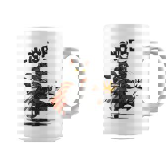 Black Cat No Kings October 18 No Kings Day Women Coffee Mug | Mazezy