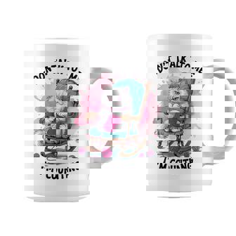 Cat Knits Lover Don't Talk To Me I'm Counting Knitting Coffee Mug - Monsterry