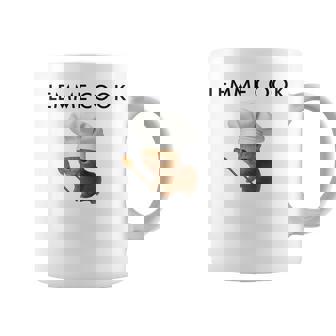 Cooking Cat Lemme Cook Meme Coffee Mug - Monsterry