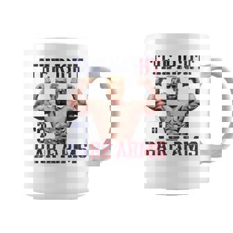 Donald Trump Muscle Weightlifting Right To Bare Coffee Mug | Mazezy