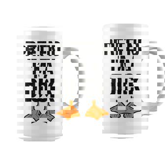 Duck Disguise Pretend I’M A Duck Coffee Mug - Monsterry