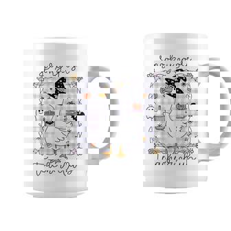 Halloween Silly Goose Witch Spooky Goose Teacher Club Coffee Mug - Monsterry