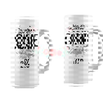 Futur Cousine 2026 Jeais Être Cousine 2026 Fleurs Tasse - Cadeauxyz