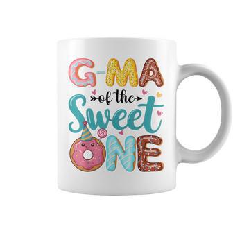 G-Ma Of The Sweet One 1St Birthday Girl Donut Party Coffee Mug - Monsterry