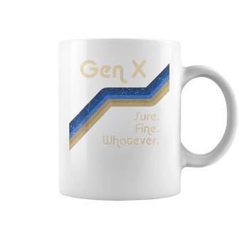 Gen X Sure Fine Whatever Generation X Coffee Mug - Thegiftio UK