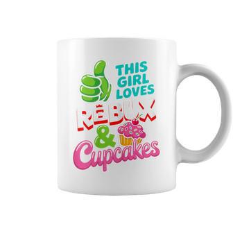 This Girl Loves Robux And Cupcakes Gamer Girl Coffee Mug | Seseable CA