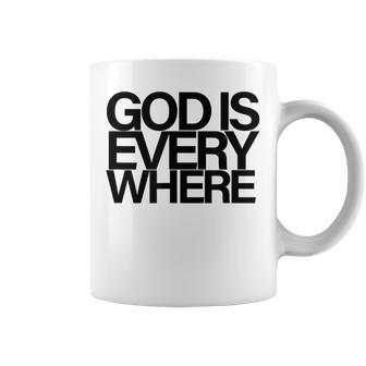 God Is Everywhere Spiritual Divine Eternal Faith Belief 2 Coffee Mug - Thegiftio UK
