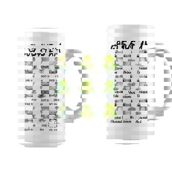 God Says I Am Christian Frog Love Religious Jesus Coffee Mug | Mazezy