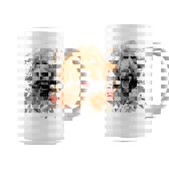 Goldendoodle Mom Golden Doodle Dog Lover Flowers Cute Coffee Mug | Seseable CA