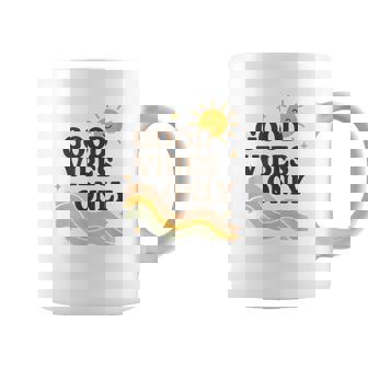 Goodibes Only Positive Retro Esthétique Citation De Motivation Tasse - Cadeauxyz