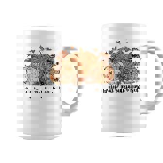 Grateful Thankful Blessed Pumpkin Thanksgiving Autumn Fall Coffee Mug | Mazezy