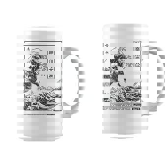 The Great Wave Kanagawa Retro 80S 90S Kanagawa Wave Japanese Coffee Mug - Monsterry