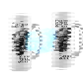 Great White Shark Shark Swimming In The Ocean Coffee Mug - Monsterry